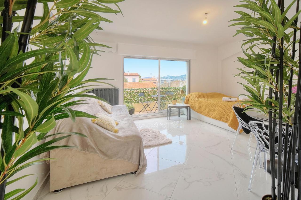 Studio Lumineux 200 M Des Plages A0B192 Cannes Exterior foto